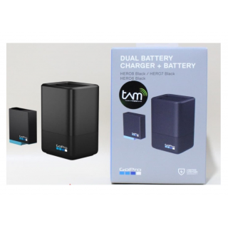 GoPro Dual Battery Charger + Battery For MAX